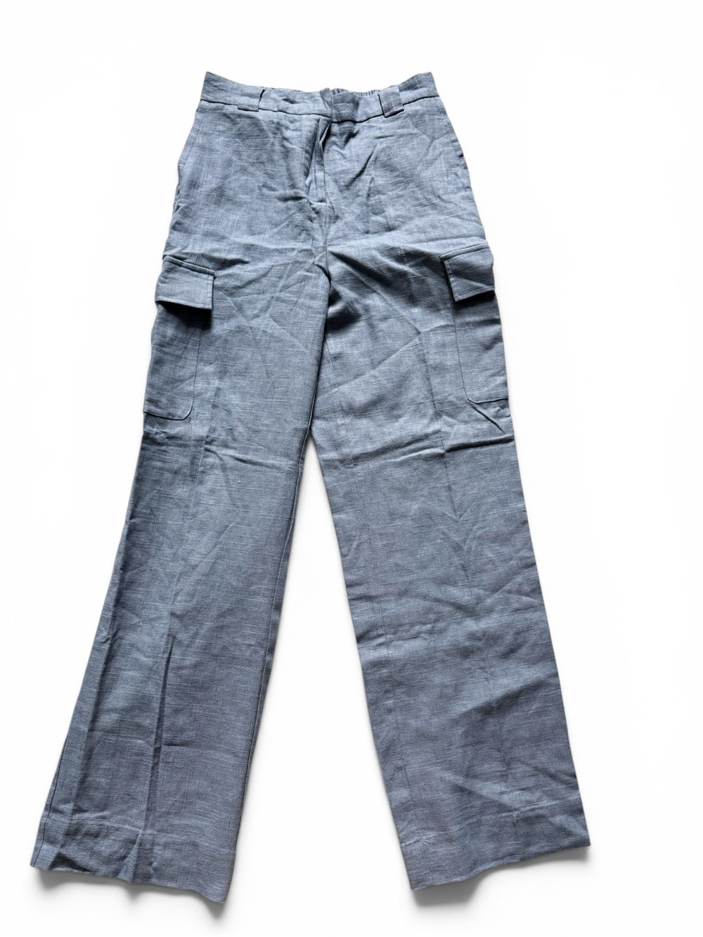 House of Harlow 1960 Women's
Cargo Trouser Pants Wide Leg Linen Blend
8 NWT